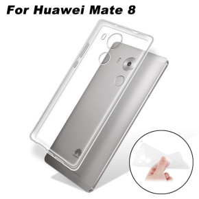 Силиконов гръб ТПУ ултра тънък за Huawei Mate 8 кристално прозрачен